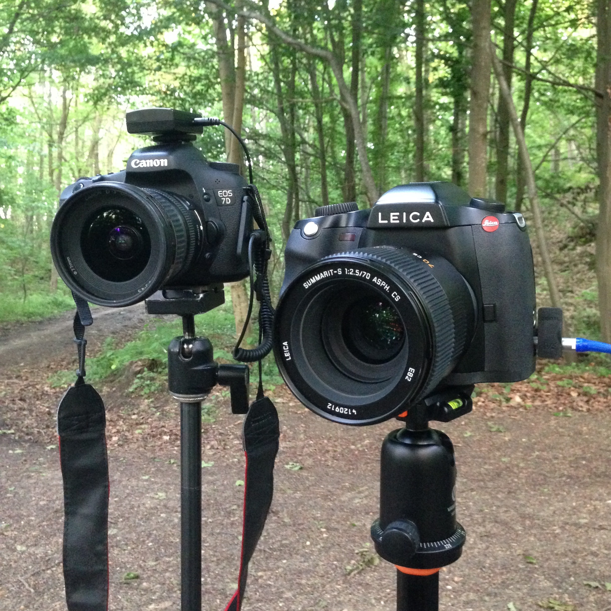 Leica S et Canon 7D