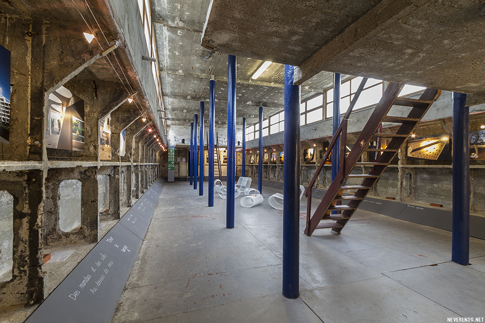 Dernière salle, avec au fond la cale