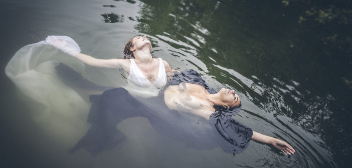 Les Ophélias – shooting photo près d’un étang