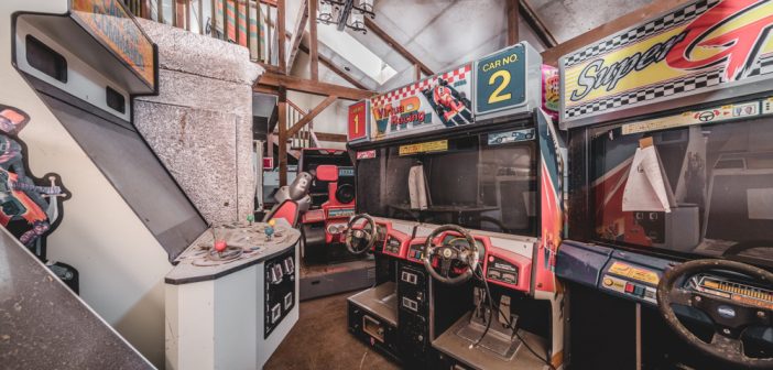 Le hangar des bornes d’arcade abandonnées