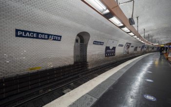 Les secrets de la station de métro Place des Fêtes