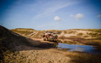 Chars abandonnés sur la dune